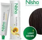 Nisha Professional Permanent Hair Colour Creme Black Hair color 1.0, 60gm 100% Gray Coverage Anti Aging Professional Salon Hair Colour