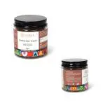 INRIA Body Scrub 75 GM Handcrafted, 100% Natural,Made with Tamarind and Honey for dry skin pack of 2