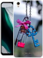 PAEDICON Back Cover for Lava Z60 (Multicolor, Flexible, Silicon)