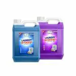 Shatras Laundry Liquid Detergent Hypoallergenic, pH-Neutral Dermatologist-tested, Sensitive Skin-Friendly, Enzyme-Free, Ultra Concentrated EasyDose, Free & Clear-Lavender & Fresh