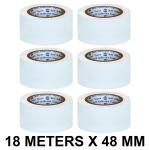 VCR White Duct Tape - 18 Meters in Length 48mm / 2