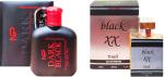 Aa Aromas Dark Black And Black Xx Eau De Parfum For Men And Women, 75 Ml Each (Pack Of 2)