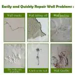 SELEMI Premium Wall Repair Paste Paint Wall Putty Paste Crack Filler for Walls and Joints (250gm, White)