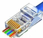 Royalcool RJ45 Connector Signal High Speed Signal Transmission (Pack Of 200)