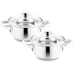 Classic Essentials Marvel Pack of 2 Cook and Serve Casserole Set (1050 ml)