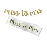 Festiko Bride To Be Combo For Bridal Shower, Pre Marriage Photoshoot, Bachelorette Party, HenS Party, Pre Marriage Function