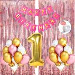 SHANAYA Decoration Happy Birthday Foil Balloon Kit (35 Pieces)