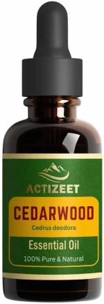 ACTIZEET Cedarwood Essential Oil Promotes Clear Skin, Healthy Hair (15 ml)