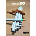 BAMBOO ANNA ENTERPRISES Plantable Seed Paper Pencil (Pack Of 20) | | Plant Based Pencils | Organic Eco Friendly Pencils l Plantable pencil l paper pencil Pencils ofr Kids l Pencils l pencils combo offer