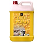 BLISS & BLUSH Dishwash Liquid 5 Liter Yellow | Enzyme Powered, Natural, Herbal, Eco-Friendly, Plant Based, Biodegradable, Non-Toxic