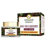 Himalayan Organics Bio Mulberry Cream - Remove Dark Spots, Uneven Skin Tone - Oil Free & All Skin Types - 50gm