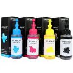 Splashjet Sublimation Ink for Epson - Heat Transfer Printing on Mugs, Mobile Cases, Polyester T-Shirts for use with Epson 4 Color Printers - L130, L220, L360, L380, L1300 - 501906