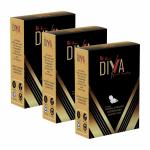 BEA DIVA XL Sanitary Pads for Women | 8 Thin Pads Per Pack | Hygiene, Comfort, Soft, Odour Free | Cottony Top Sheet | Suitable for Heavy flow | 280MM Size Pads | Pack of 3