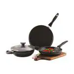 Rally Induction Bottom Non-Stick Coated Cookware Set (Aluminum, 1 - Piece)