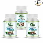 Srina 100% Natural Tooth Whitening, Tooth Powder Clove Cinnamon & Spearmint Flavor Pack of 1