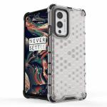 Tremolite Desigen Honeycomb Pattern Back Cover For OnePlus 9 - Transparent