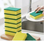 Tamsa Prime Sponge Scrub Pad(Pack of 6) | Sponge pads| Sponge and Green Scrubber | Scrub Pads /best sponge / scrubber/Scrub Sponge/ Scrub Pad / Bartan Saaf Karne Wala Pads/ Jhadu Pocha Karne Wala Pads/ Kitchen Sponge/ Kadahi Safai Wala Pad