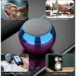 SFZ Bluetooth Speakers with 5W Big Sound Wireless Portable Mini Stereo Pairing Portable Bluetooth Speaker Mic with Big Sound - Color May Vary
