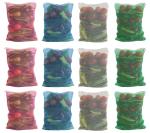 Asfun Nylon White Reusable Fridge Storage Bag (Pack Of 12)