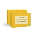 VEDANUM Anti Bacterial Haldi Chandan Natural Handmade Soap