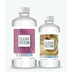 CLEAR RESIN Clear Epoxy/Resin and Hardener (750grams Pack)
