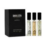 DONATO OUD DISCOVERY SET For Men & Women, Unisex Eau de Parfums, Long lasting Fragrances, OUD BIANCO, OUD NERO, OUD ROSSO, Travel Perfumes 3x10ml EDP