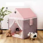 Sukan Tex Multicolor Polyester, Fiberglass, Plastic Extremely Light Weight Kids Play Theme Tent House, Sweet Home Tent For 8 Year Old