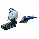 Bosch GCO 220 Professional, Metal Cut Off Saw 2,220 W, 355mm, 15 Kg (Blue)+Bosch GWS 900-100 Heavy Duty Angle Grinder 900W, 4