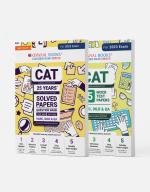 Oswaal CAT 25 Years Solved Papers + Mock Test 15 Sample Question Papers (Set of 2 books) (For 2023 Exam)