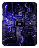 Wrap Craft Fancy Sticker Printed Multicolor Back Skin High Quality Premium Protected Mobile Skin For REDMI NOTE 9S Multi Colour Stickers Vinyl Material 100% Removable (REDMI NOTE 9S-118 )