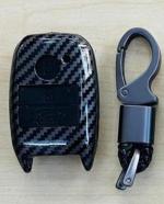 Cloudsale Black Carbon Fibe Car Key Case