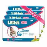 Little's Baby Pants Diapers Small (S) 4 - 8 kg - 42 Count x Pack of 4