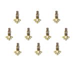 Comet Busters Beautiful Handcrafted Golden Bindis (BIN1904) Pack of 1