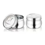 SHINI LIFESTYLE box puri dabba container, Steel Tiffin Boxes for Lunch Box Chapati Roti Dabba, Katordaan