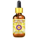 Deve Herbes Pure Malkangani (Malkangni / Jyotishmati) Oil (Celastrus paniculatus) with Glass Dropper Natural Therapeutic Grade Cold Pressed 30ml