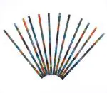 STEEN MOSAIC Glass Sticks Paint Brush Horizontal Multi color