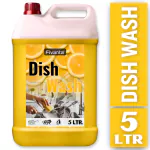 Fivanta Dishwash Liquid 5 Liter Yellow Fast Cleansing & Antimicrobial action for utensils Dish Cleaning Dish Cleaning Gel