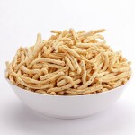 Ghotaram Chatpati Laung Sev Namkeen Ratlami Sev Namken Spicy sev with kali mirch , red mirch, ajwain and lavang |Indian Tea Time Snack Mixture|Ready to Eat||Crispy & Light snacks-900g*4Pack