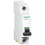 Schneider Electric Circuit Breaker Thermal Magnetic C Curve Multi 9 C60H-DC Series 63A 1 Pole 250V