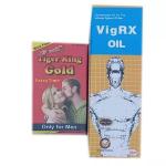 GIRIK MC Tiger King Gold Capsules + Vigrx Oil Combo (1Pack)