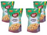 SSV SUPER NUTS | Coconut Milk Flavor Peanuts | Bangalore Famous |Healthy Peanuts | Rich in Protein | wholesome snacking |Pack of 4| 90 Gms Each Pack