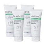 Maxisoft Hair Conditioner (100 ml - Pack Of 4)|With Keratin, Aloe Vera, Soy Protein, Wheat Protein, Sericin, Vitamin B5 & E|Sulphate Free| Paraben Free (100 ml - Pack Of 4)
