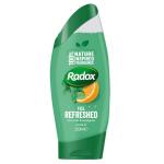 Radox Green Feel Refreshed With Eucalyptus And Citrus Oil Shower Gel, 250 Ml