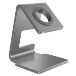 ELV DIRECT Aluminum Stand Holder Charging Station Dock Mount Cradle for iWatch Series SE/ 6/5 / 4/3 / 2/1 / 44mm 42mm 40mm 38mm - Black