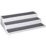 Primeway Plastic 3 Tier Spice Kitchen Rack | Non-Skid Rack Organizer | Pantry Kitchen Rack | Bathroom Organizer | Cabinet Shelf Rack | Bedroom Rack | Fridge Rack | Washroom Rack