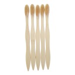 Eco Gree Bamboo Toothbrush S-Shape Fiber - Gentle and Effective Oral Care for Adults