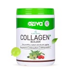 OZiva Plant Based Collagen Builder Powder (With Vitamin C & Biotin) Supports Glowing Skin, Stronger Hair, Nails & Joints | Collagen Supplements for Women & Men (Collagen Classic, Pack of 1)