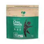 NOURISH YOU Raw Natual Black Chia Seeds 150g | Gluten Free | Super Source of Calcium, Protein Fibre & Antioxidant | Enriched with Omega 3 & Zinc | SuperFood | Pack of 1 |