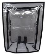 Handcuffs Transparent Luggage Trolley Protective Covers PVC Waterproof Travel Bag Suitcase Cover (19 Inches)