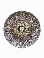 KOLOROBIA Moroccan Wall Plate (10 inches)| Decorative Wall Plate |Home Decoration | Living Room| Bedroom| Office Décor